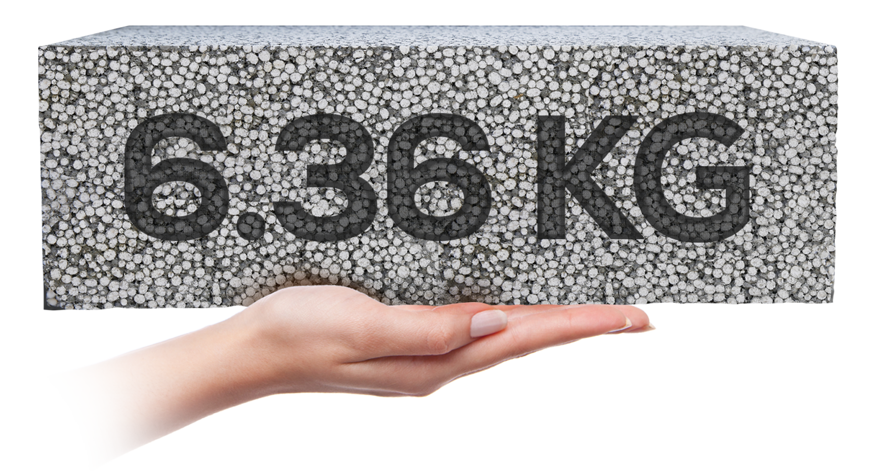 6,36 kilogram EPSBLOCK blok