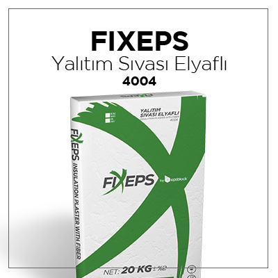 Elyaflı Isı Yalıtım Sıvası 4004